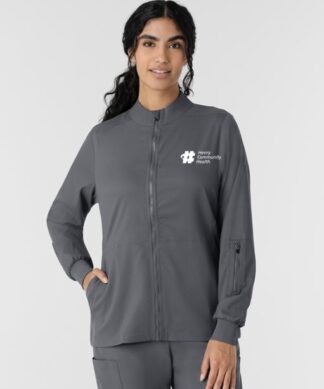 8151 Boundless Zipper Warm-Up Jacket