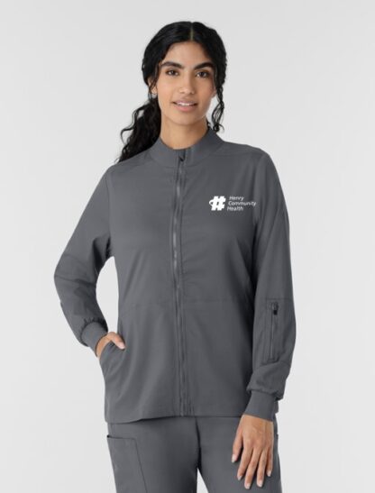 8151 Boundless Zipper Warm-Up Jacket