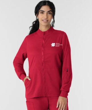 8151 Boundless Zipper Warm-Up Jacket