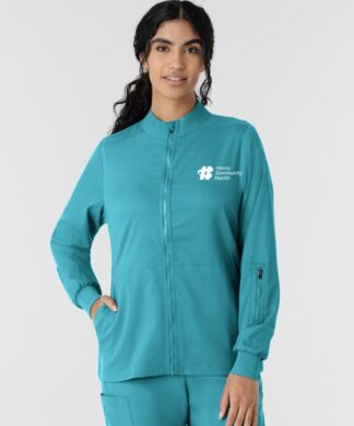 8151 Boundless Zipper Warm-Up Jacket