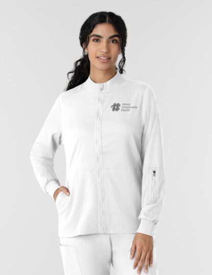 8151 Boundless Zipper Warm-Up Jacket