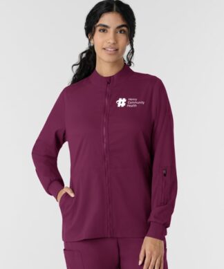 8151 Boundless Zipper Warm-Up Jacket