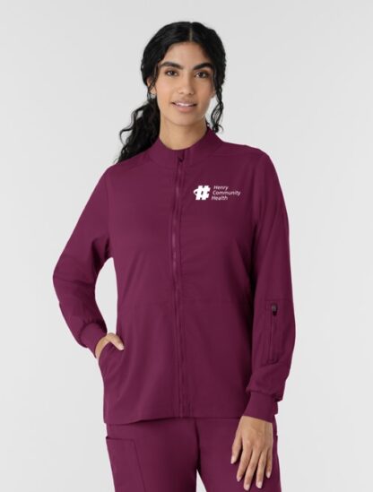 8151 Boundless Zipper Warm-Up Jacket