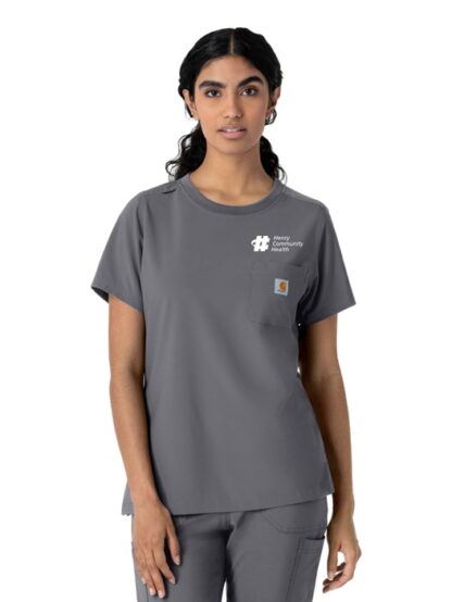 C13510 Force Cross-Flex Crew Neck Scrub Top