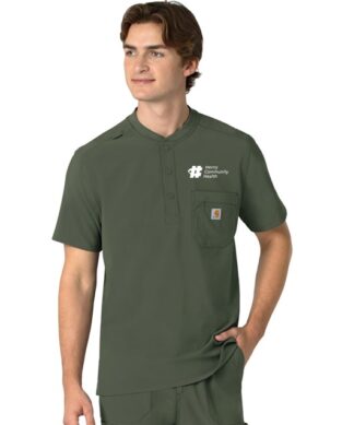 C16310 Force Cross-Flex Henley Top
