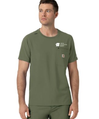 C16510 Force Cross-Flex Crew Neck Top