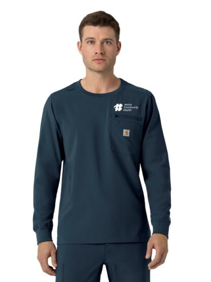 C16610 Force Cross-Flex Crew Neck Long Sleeve Top