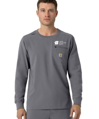 C16610 Force Cross-Flex Crew Neck Long Sleeve Top