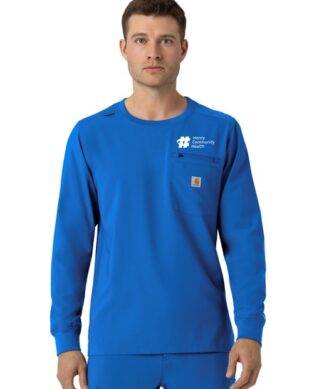 C16610 Force Cross-Flex Crew Neck Long Sleeve Top