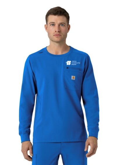C16610 Force Cross-Flex Crew Neck Long Sleeve Top