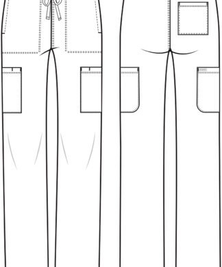 CK096 Achieve 5-Pocket Straight Leg Pant