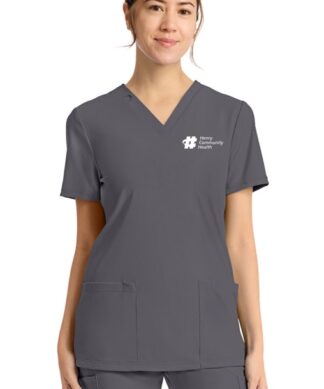 CK832 Achieve 2-Pocket V-Neck Top