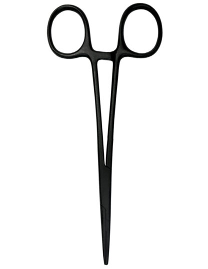 500-STE 5.5" Kelly Forceps - Stealth Edition