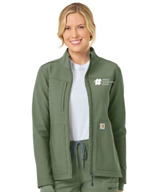 C81023 Force Cross-Flex Bonded Fleece Jacket