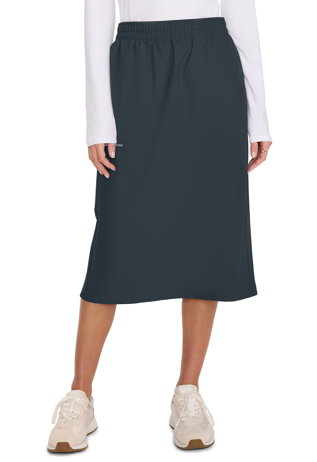 CK563A Cherokee Elastic Waist Skirt