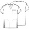 CK729 Achieve 3-Pocket V-Neck Top - Image 2