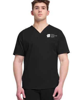 CK729 Achieve 3-Pocket V-Neck Top