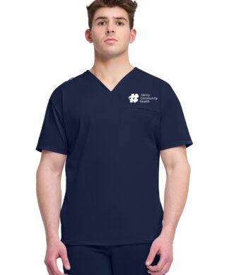 CK729 Achieve 3-Pocket V-Neck Top