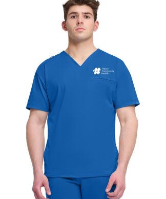 CK729 Achieve 3-Pocket V-Neck Top