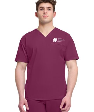 CK729 Achieve 3-Pocket V-Neck Top