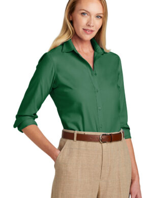 Brooks Brothers Women's Wrinkle-Free Stretch Nailhead Shirt BB18003