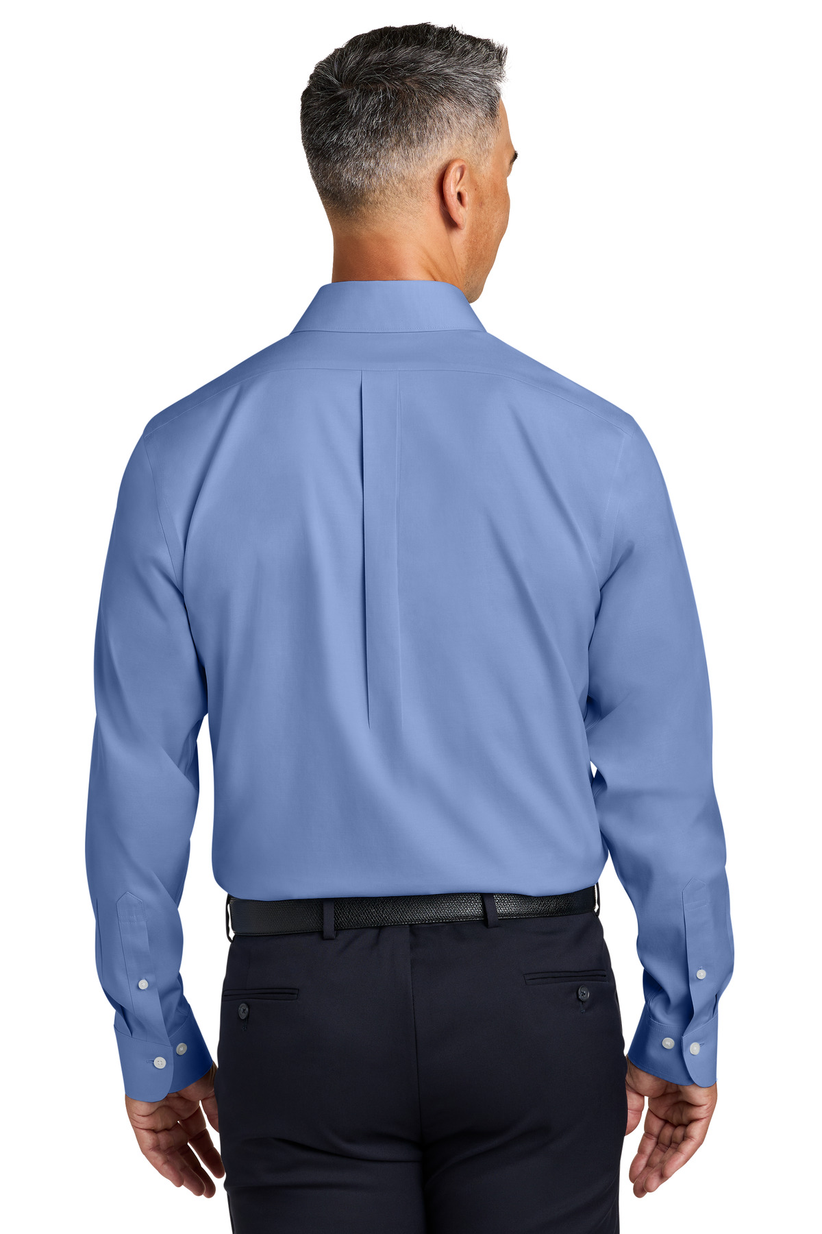 Brooks Brothers Wrinkle-Free Stretch Pinpoint Spread Collar Shirt BB18012 - Image 2
