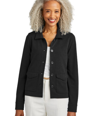 Brooks Brothers Women's Mid-Layer Stretch Button Jacket BB18205