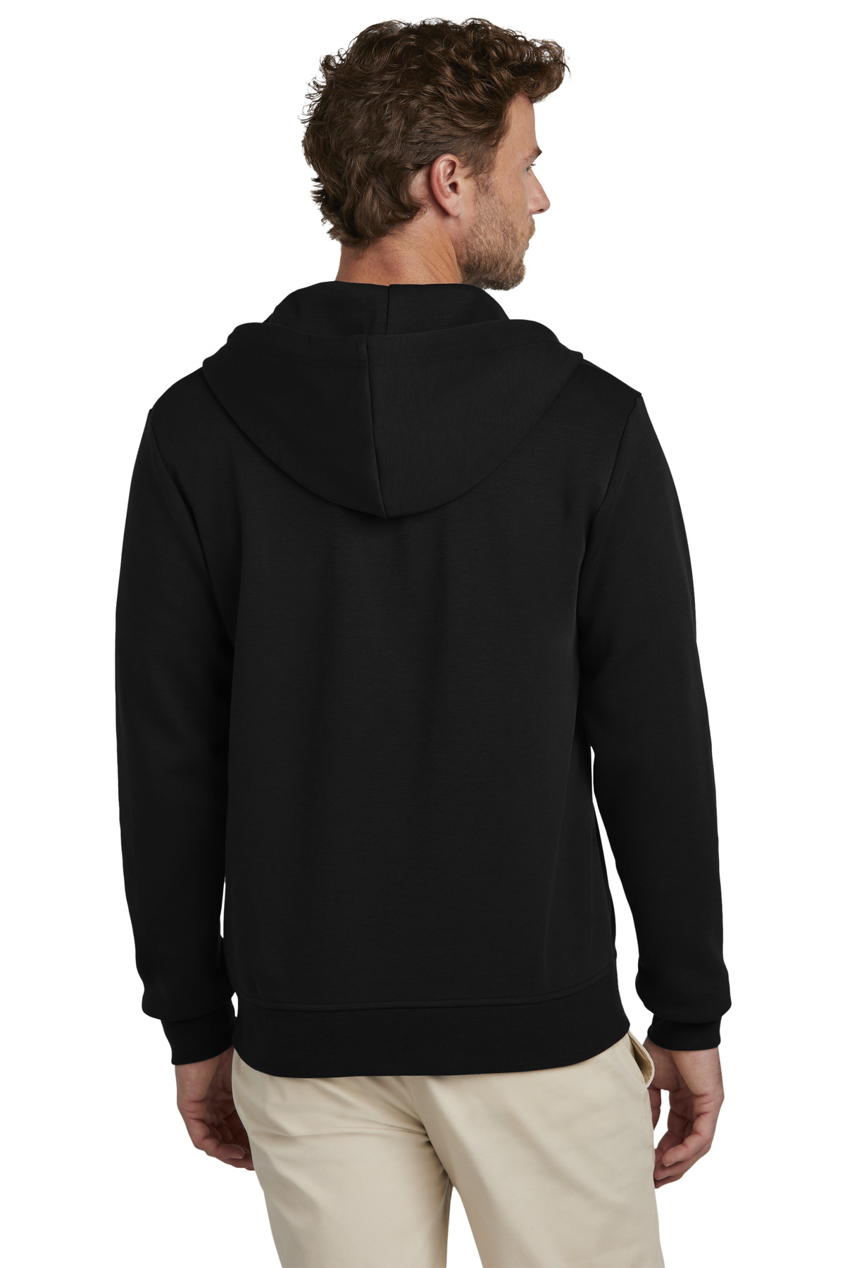 Brooks Brothers Double-Knit Full-Zip Hoodie BB18208 - Image 2