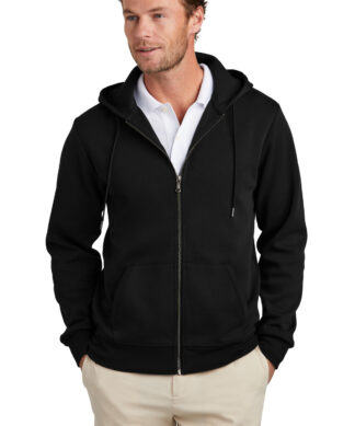 Brooks Brothers Double-Knit Full-Zip Hoodie BB18208