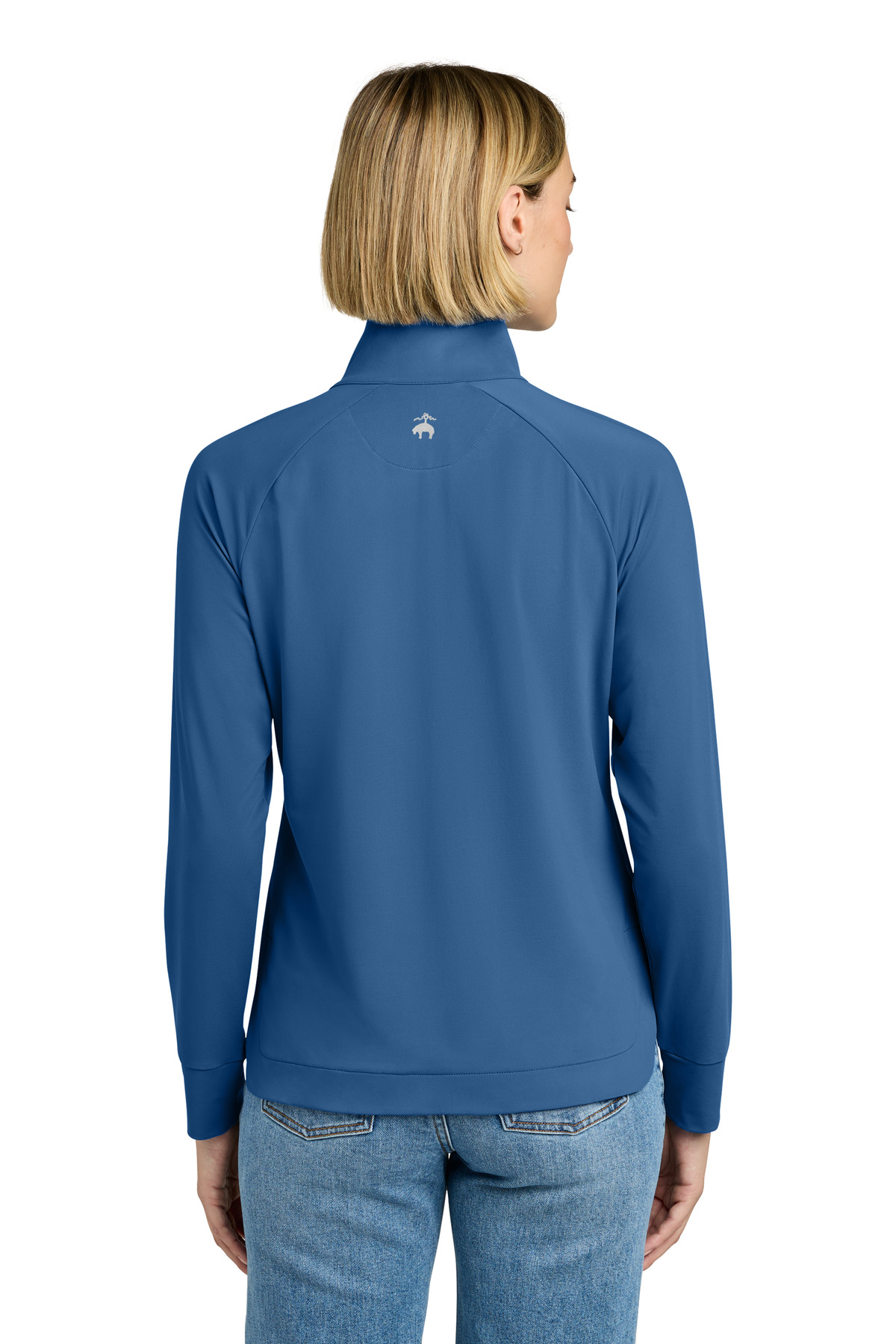 Brooks Brothers Women's Luxe Performance 1/4-Zip BB18215 - Image 2