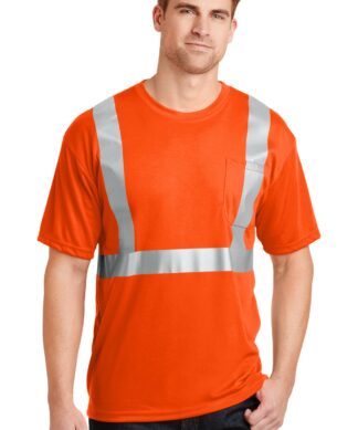 CornerStone - ANSI 107 Class 2 Safety T-Shirt. CS401