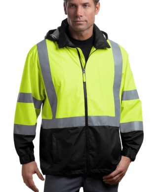 CornerStone - ANSI 107 Class 3 Safety Windbreaker. CSJ25