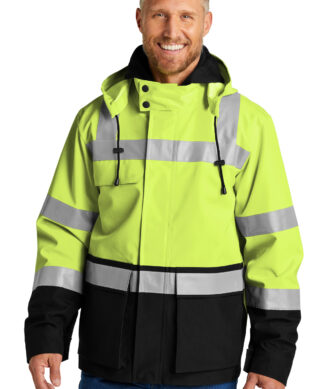 CornerStone ANSI 107 Class 3 Waterproof Ripstop 3-In-1 Parka CSJ502