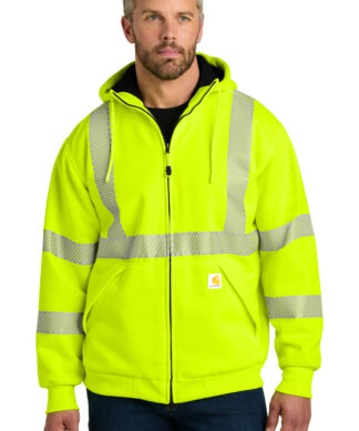 Carhartt ANSI 107 Class 3 Lined Full-Zip Sweatshirt CT104988