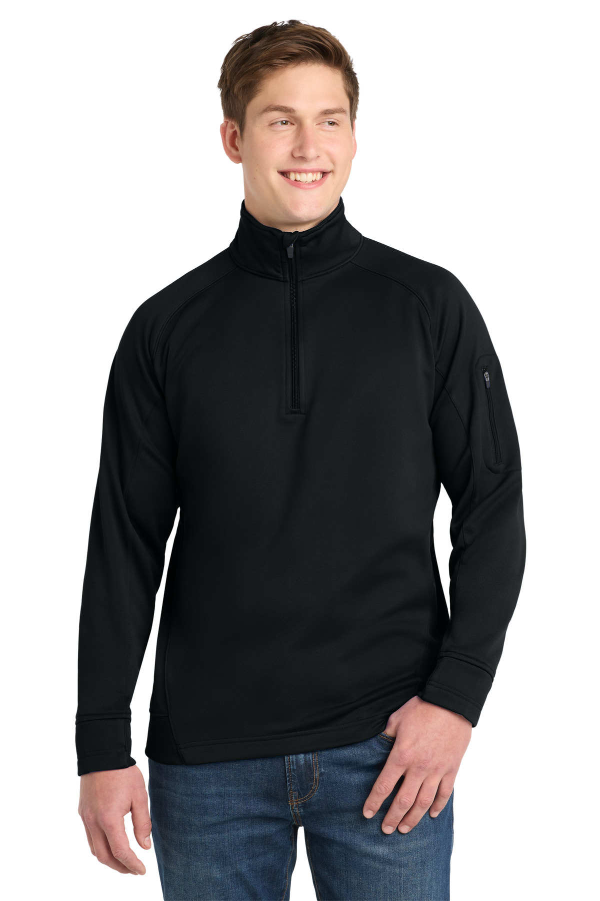 Sport-Tek Tech Fleece 1/4-Zip Pullover. F247