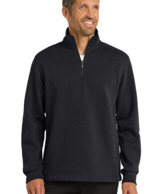 Port Authority Slub Fleece 1/4-Zip Pullover. F295
