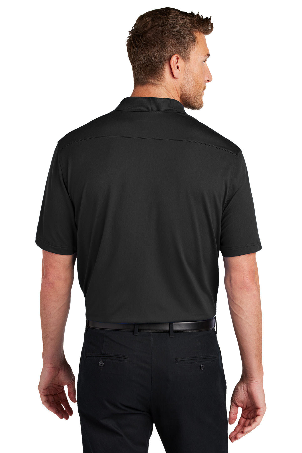 Port Authority City Stretch Flat Knit Polo K683 - Image 2