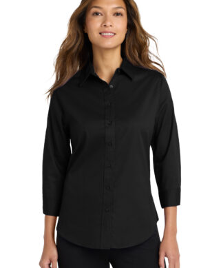 Port Authority Women's 3/4-Sleeve Easy Care Shirt. L612