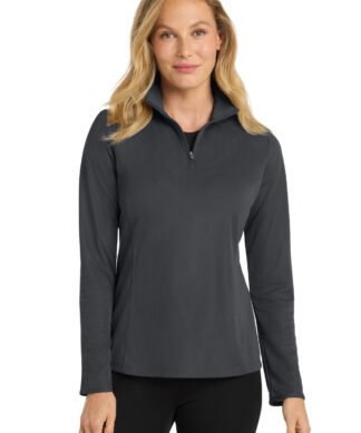 Port Authority Women's Pinpoint Mesh 1/2-Zip . L806