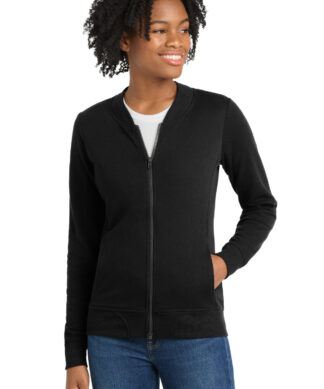 Sport-Tek Women's Lightweight French Terry Bomber LST274