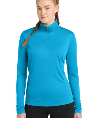 Sport-Tek Women's PosiCharge Competitor 1/4-Zip Pullover. LST357