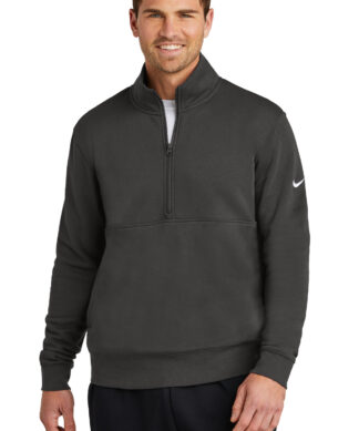 Nike Club Fleece Sleeve Swoosh 1/2-Zip NKDX6718