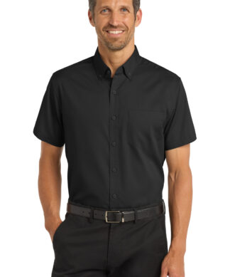 Port Authority Short Sleeve SuperPro Twill Shirt. S664