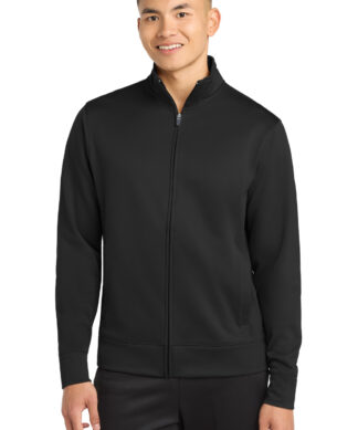 Sport-Tek Sport-Wick Fleece Full-Zip Jacket. ST241