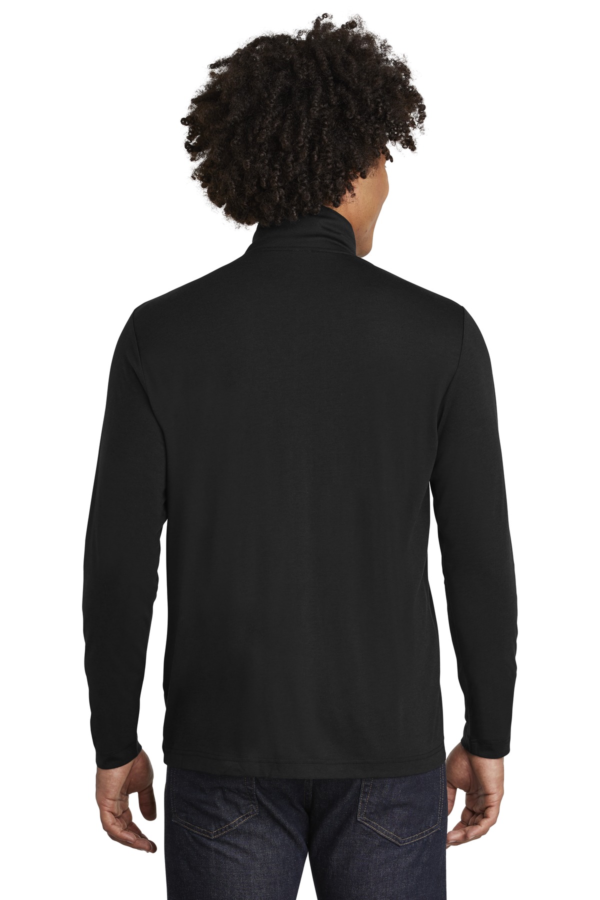 Sport-Tek PosiCharge Tri-Blend Wicking 1/4-Zip Pullover. ST407 - Image 2