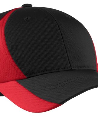Sport-Tek Dry Zone Nylon Colorblock Cap. STC11