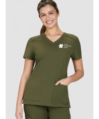 C101 Cureology Cardi 2 Pocket Top