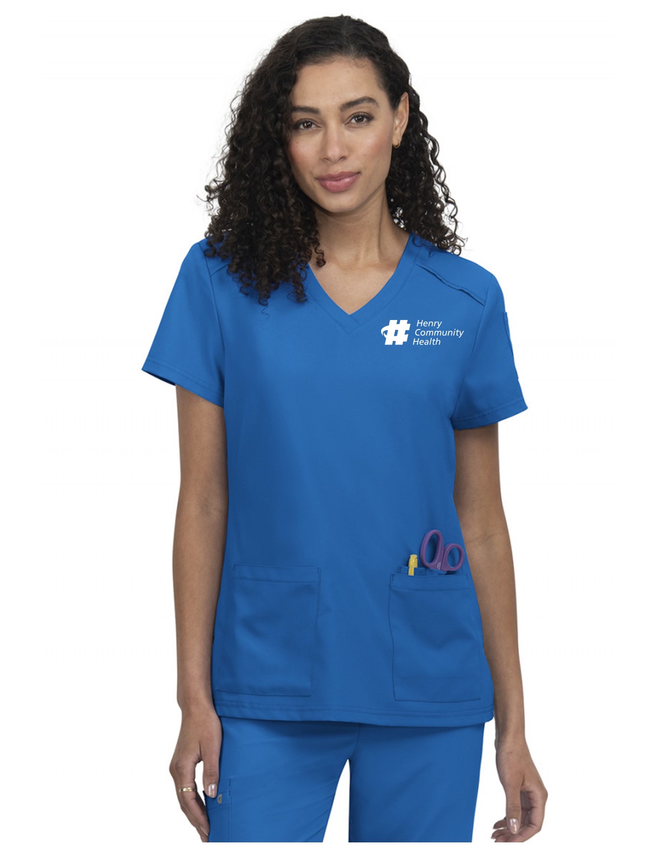 C101 Cureology Cardi 2 Pocket Top