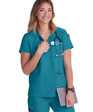 C101 Cureology Cardi 2 Pocket Top