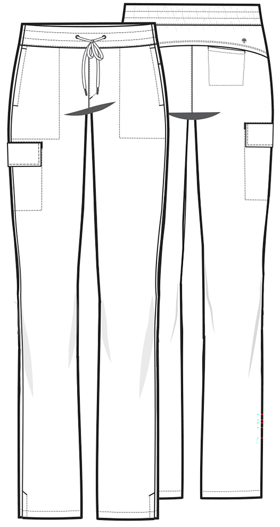 HH153 Quest Brandy Straight Leg Cargo Pant - Image 2